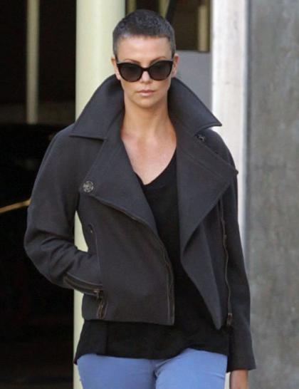 Charlize Theron's Mommy-Daughter Movie Date