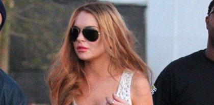 Lindsay Lohan Knows She's in a Downward Spiral