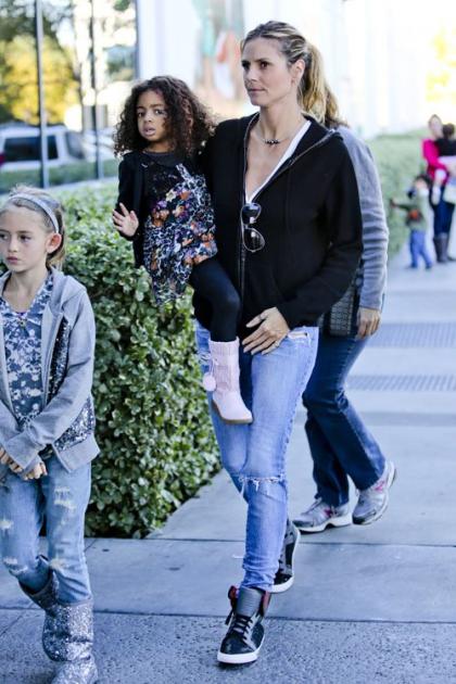 Heidi Klum: Family Day at the Museum