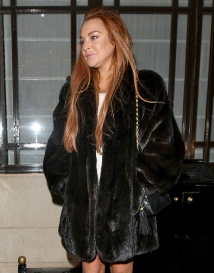 Lindsay Lohan was paid $100K for a 'private party' on NYE.  Surprise, surprise.