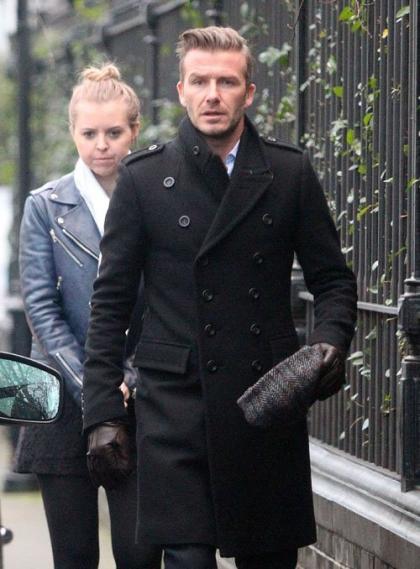 David Beckham: Dapper and Dashing in London