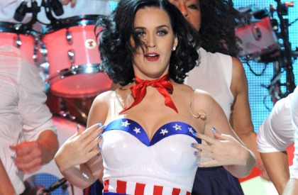Katy Perry Busts Out For The Kids