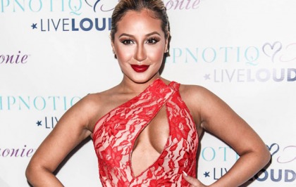 Adrienne Bailon Busts Out Some Boobs And Liquor Adrienne Bailon Busts Out Some Boobs And Liquor