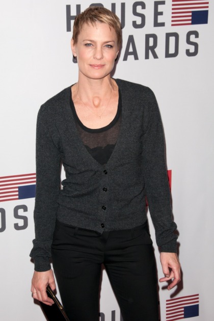 Robin Wright shows off her super-short pixie cut: really cute or not so much?