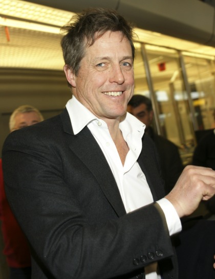 Hugh Grant welcomed his second child, a son, by the same baby-mama as before