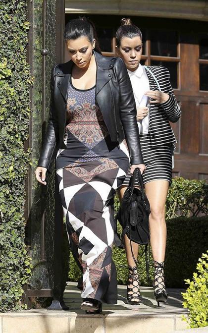 Kim & Kourtney Kardashian: Sisterly Fun in Beverly Hills
