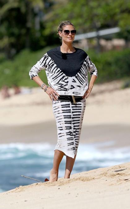 Heidi Klum: Hawaiian Beach Babe