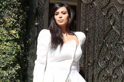 Kim Kardashian Dresses Like a Supervillain