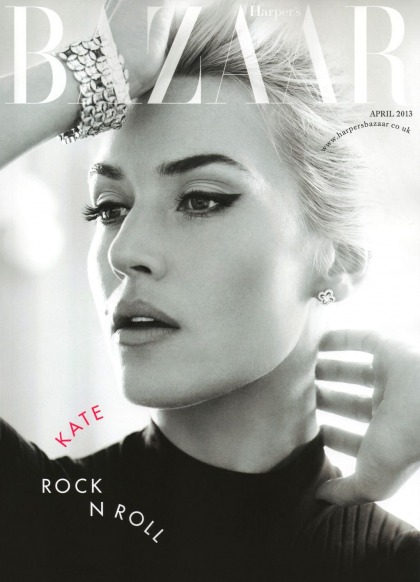 Kate Winslet's (RockNRoll) Harper's Bazaar UK shoot: gorgeous or tweaked'