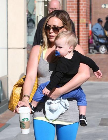 Hilary Duff Pays a Visit to the Doctor