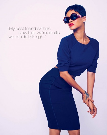 Rihanna in Elle And Other News