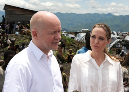 Angelina Jolie & William Hague raise awareness of warzone rape in Africa