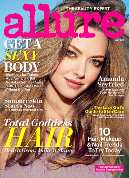 Amanda Seyfried on her rack: 'They do get in the way a lot & smack my chin'
