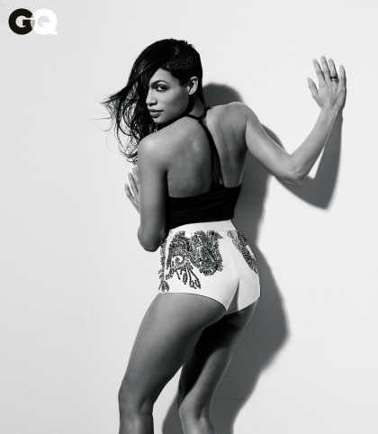 Rosario Dawson's pantless GQ pictorial: trashy or sexy & lovely'