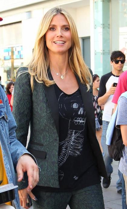 Heidi Klum's Santa Monica Strut