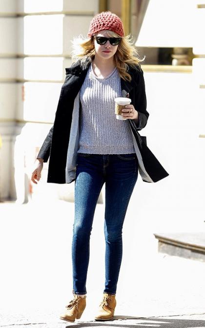 Andrew Garfield & Emma Stone's Breezy Big Apple Stroll