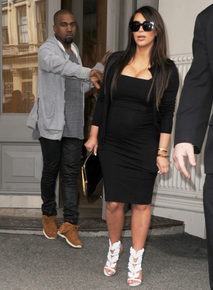 Kim Kardashian & Kanye West reunite in NYC after a 20-day absence