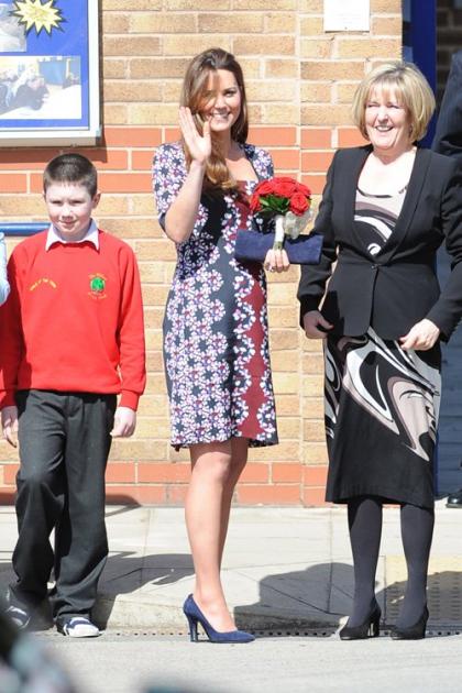 Kate Middleton's Gorgeous Willows Primary School Appearance