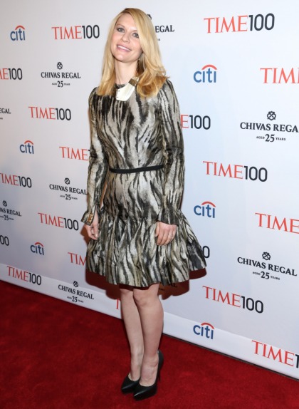 Claire Danes in Lanvin at the Time 100 Gala: gorgeous or terrible?