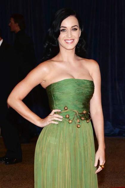 Katy Perry: Gorgeous in Green at the White House Correspondents' Dinner
