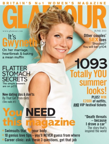 Gwyneth Paltrow: 'I never place demands on Chris because I think he's talented'