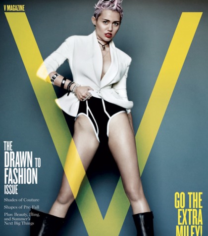 Miley Cyrus does a revealing photoshoot for V Mag: trashy, sexy or silly?