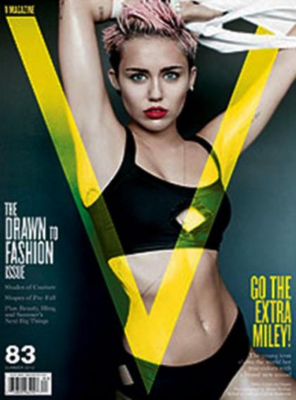 Go Behind-The-Scenes of Miley Cyrus' Sexy V Magazine Cover Shoot