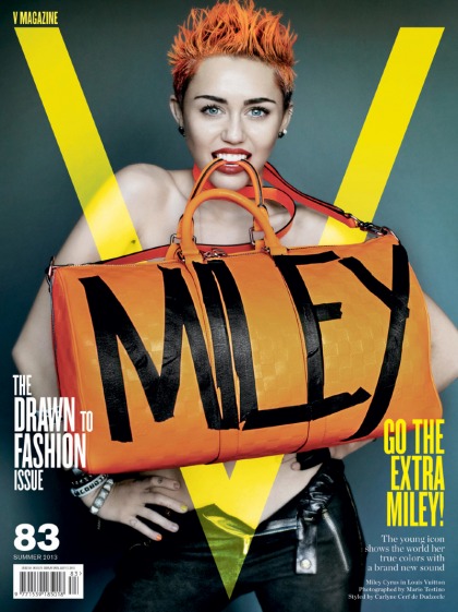 Miley Cyrus in V Magazine