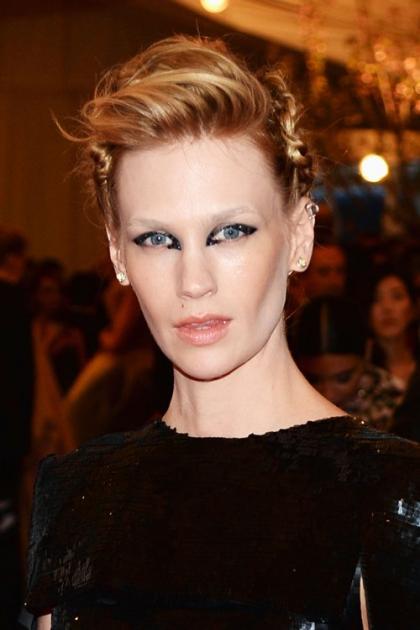 January Jones Goes Punk for the 2013 Costume Institute Gala