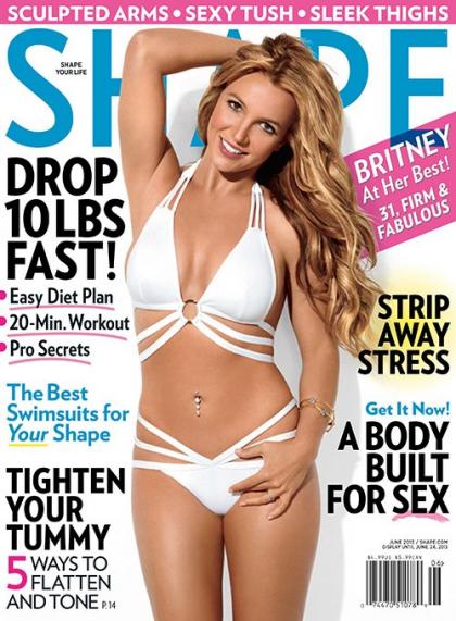 Britney Spears in Shape June 2013: Dieting Is Tough