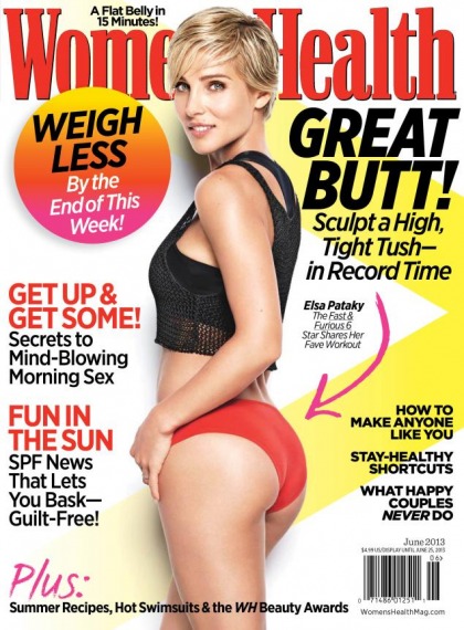Elsa Pataky covers Women's Health, steps out with baby India Rose: cute'