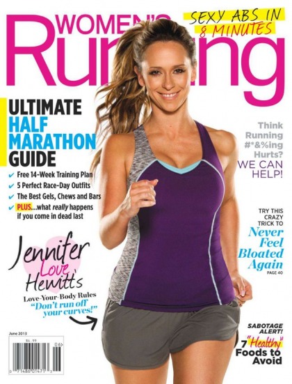 Jennifer Love Hewitt covers Women's Running: 'It helps the badonk-a-donk!'