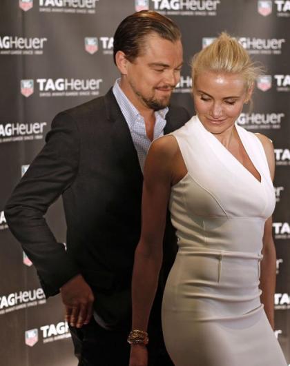 Leonardo DiCaprio and Cameron Diaz: Tag Heuer Party Pals