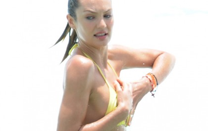 Candice Swanepoel Bikini Booty Madness!