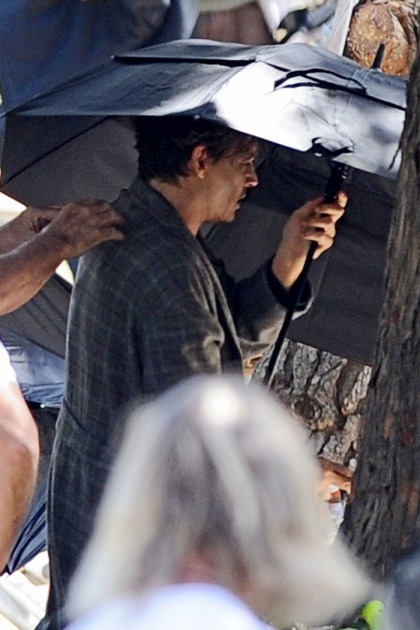 Johnny Depp gave homeless guys jobs as extras on his new film: go Johnny?