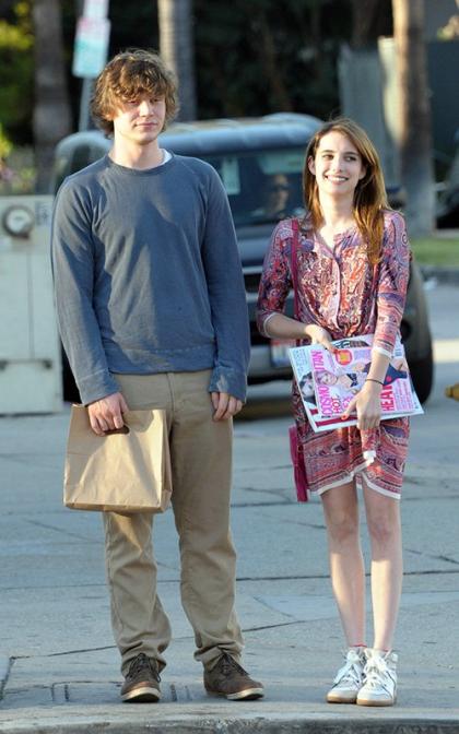 Emma Roberts & Evan Peters: Retail Romance in LA