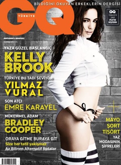 Kelly Brook Perfect Nude At GQ Turkey June 2013