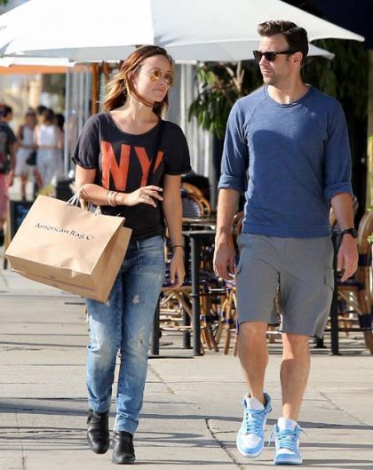 Olivia Wilde and Jason Sudeikis: Saturday Shopping Spree in L.A.