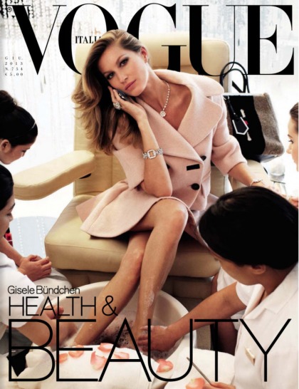 Gisele Bundchen's new Vogue Italia shoot: dated, crazy or stunning'