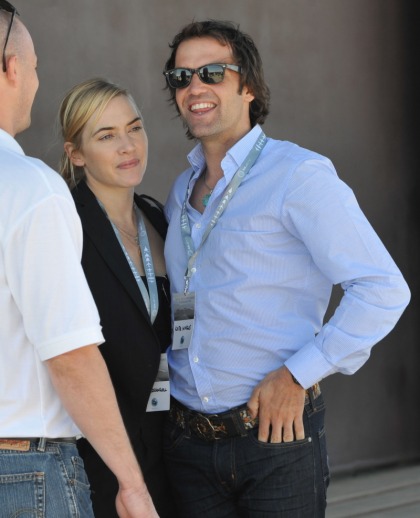 Kate Winslet & Ned Rocknroll are expecting their first child together, of course
