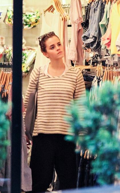 Emma Watson's Big Apple Retail Romp