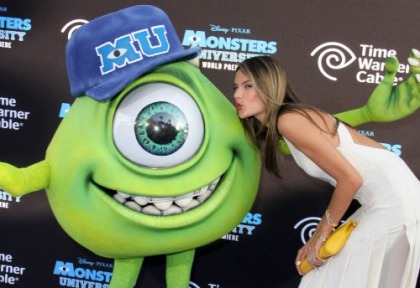 Alessandra Ambrosio Was at the 'Monsters University' Premiere