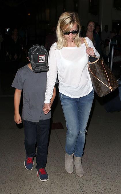 Reese Witherspoon Lands at LAX