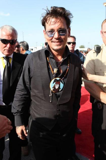 Johnny Depp Joins Comanche Nation at 