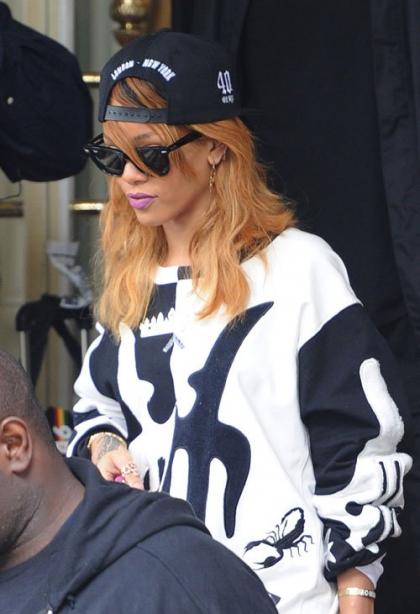 Rihanna: Out and About in Amsterdam