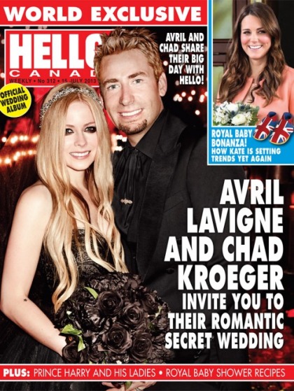 The Avril Lavigne/Chad Kroeger Wedding Cover You?ve Been Waiting For