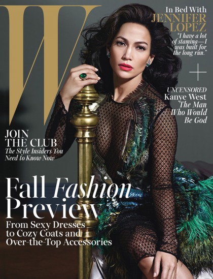 Jennifer Lopez channels Liz Taylor on the cover of W: does she pull it off?