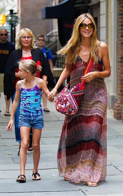 Heidi Klum: School Duty in NYC