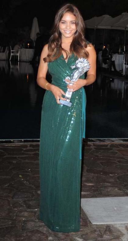Vanessa Hudgens: Emerald Beauty at the Ischia Global Film Festival  