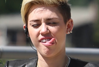 Miley Cyrus' Oral Fetish Continues